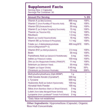 Zahler's Shine Advanced Health 120 Capsules