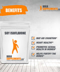 BulkSupplements.com Soy Isoflavone Powder - Estrogen Supplement for Women - Soy Supplement (50 Grams)