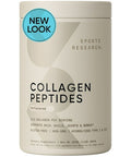 Sports Research Collagen Peptides Hydrolyzed Type I & III Collagen Unflavored 16 oz (454 g)