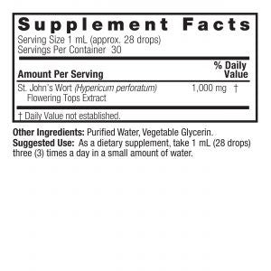 Nature's Answer St. John's Wort Leaf, Flower & Stem Extract 1 oz
