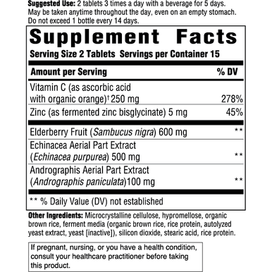 Elderberry Immune Response 30 tabs by Innate Response
