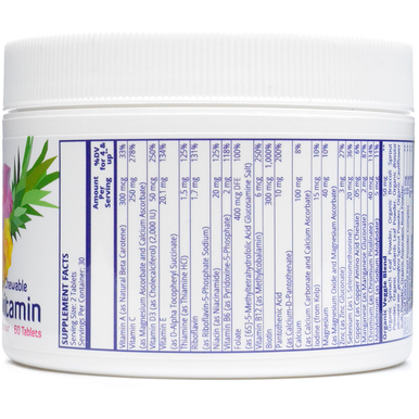 Suppys Childrens Chewable Tropical Punch 60 Tabs by TonicSea