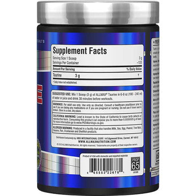 Allmax Nutrition Taurine 400G