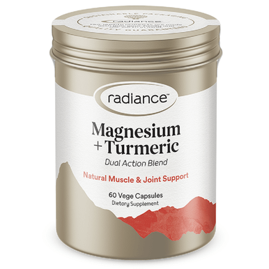 Radiance Magnesium + Turmeric Vege Capsules