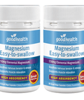 Good Health Magnesium Easy-to-Swallow Capsules - Twin Pack
