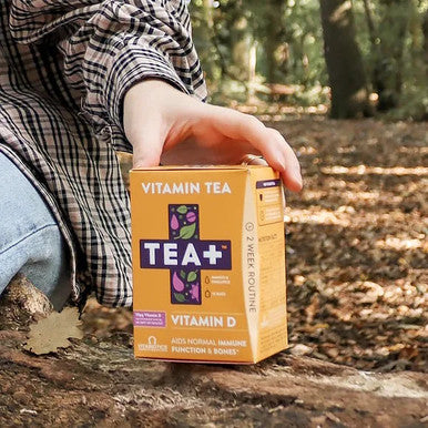 Tea+ (co-branded with Vitabiotics) Tea+ Vitamin Tea Vitamin D Mango & Pineapple