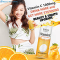 BHK's Vitamin C 1000 + Zinc Effervescent Tablets 3 Tubes/Box (30 Tablets)