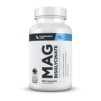 Transparent Labs Magnesium Bisglycinate 90 Capsules