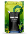 Vivo Life THRIVE Raw Green Superfood Blueberry Lucuma - 240g