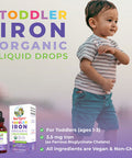 MaryRuth Organics Toddler Iron Organic Liquid Drops