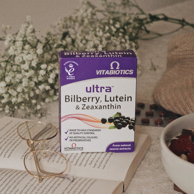 Vitabiotics Ultra Bilberry, Lutein & Zeaxanthin 30 Tablets