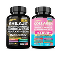Zoyava Shilajit Shilastrength Blend & Cosmic Collagen Fusion