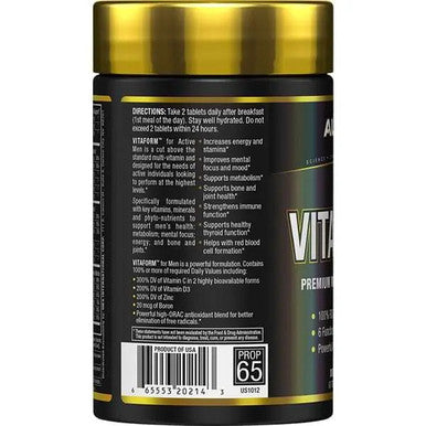 Allmax Nutrition Vitaform Men: Men's Multivitamin 60 Tablets