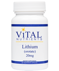 Vital Nutrients Lithium orotate 20 mg 90 vcaps