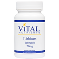 Vital Nutrients Lithium orotate 20 mg 90 vcaps