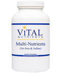 Vital Nutrients MultiNutrients No Iron/Iodine 180 vcaps