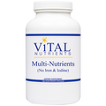 Vital Nutrients MultiNutrients No Iron/Iodine 180 vcaps
