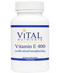 Vital Nutrients Vitamin E DAlpha Mixed Toco 100 gels