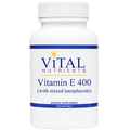 Vital Nutrients Vitamin E DAlpha Mixed Toco 100 gels