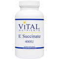 Vital Nutrients Vitamin E Succinate 400 IU 100 vcaps