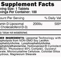 Blackstone Labs Vitamin D3 - 100 servings