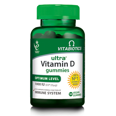 Vitabiotics Ultra Vitamin D 50 Gummies