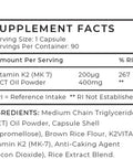 Love Life Supplements Vitamin K2 (K2VITAL) - 90 capsules