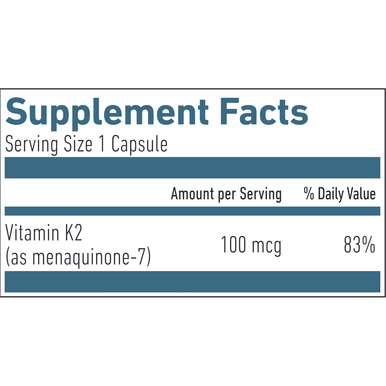 Biogena Vitamin K2 100 mcg 60 caps