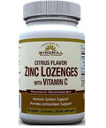 Zinc Lozenges with Vitamin C Citrus