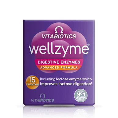 Vitabiotics Wellzyme Digestive Enzymes Advanced 60 Capsules