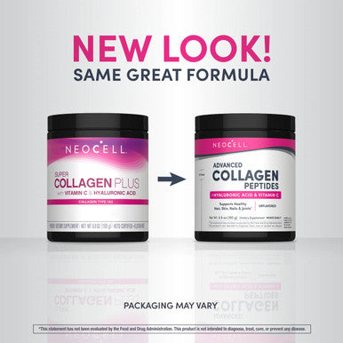 Neocell Super Collagen Plus With Vitamin C And Hyaluronic Acid For Skin Hydration And Healthy Skin Hair And Nails Support Unflavored Collagen Powder 6.9 Ounce (Pack Of 1)