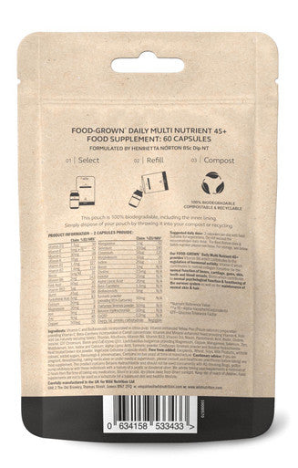 Wild Nutrition Bespoke Woman Daily Multi Nutrient 45 Refill 60 caps