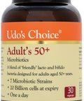 Udo's Choice Adults 50+ Microbiotics 30 Vege Caps