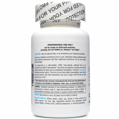 Iron Glycinate 120 Capsules by Xymogen