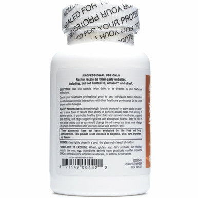 SynovX Performance 60 Capsules by Xymogen