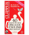 Clipper Fairtrade Organic English Breakfast 40 Tea Bags 125g