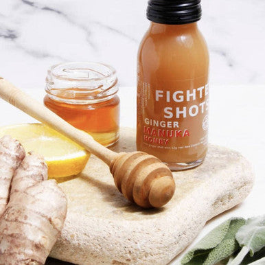 Fighter Shots Ginger Manuka Honey 60ml 3pack