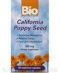 Bio Nutrition Inc California Poppy 60 Vcap