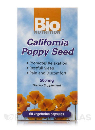 Bio Nutrition Inc California Poppy 60 Vcap