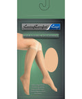 Loving Comfort Support Knee High Stockings X-Firm Compression Beige Large 1 Each By Loving Comfort