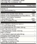 DaVinci Immuno-DMG w. Elderberry/Vit D3120 tabs