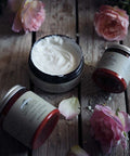 Farmstead Apothecary 100% Natural Body Butter with Organic Safflower Oil, Organic Shea Butter & Organic Vitamin E Oil, Citrus Rose 8 oz