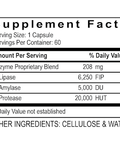LypoZyme 60 caps by Transformation Enzyme