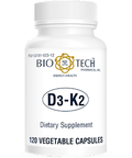 D3-K2 120 vegcaps by Bio-Tech