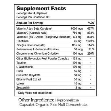 AccuVision 120 caps by Advanced Nutrition by Zahler