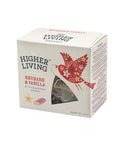 Higher Living Rhubarb and Vanilla Infusion - 20 Biodegradable Teapees