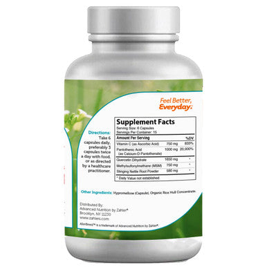 Zahler's Allerbreez Immune System Support 180 Capsules