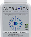 Altruvita Max Strength Zinc 60's