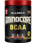 Allmax Nutrition Aminocore: Bcaa Supplement Powder Pineapple Mango 30 Servings