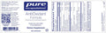 Pure Encapsulations AntiOxidant Formula 120 vegcaps